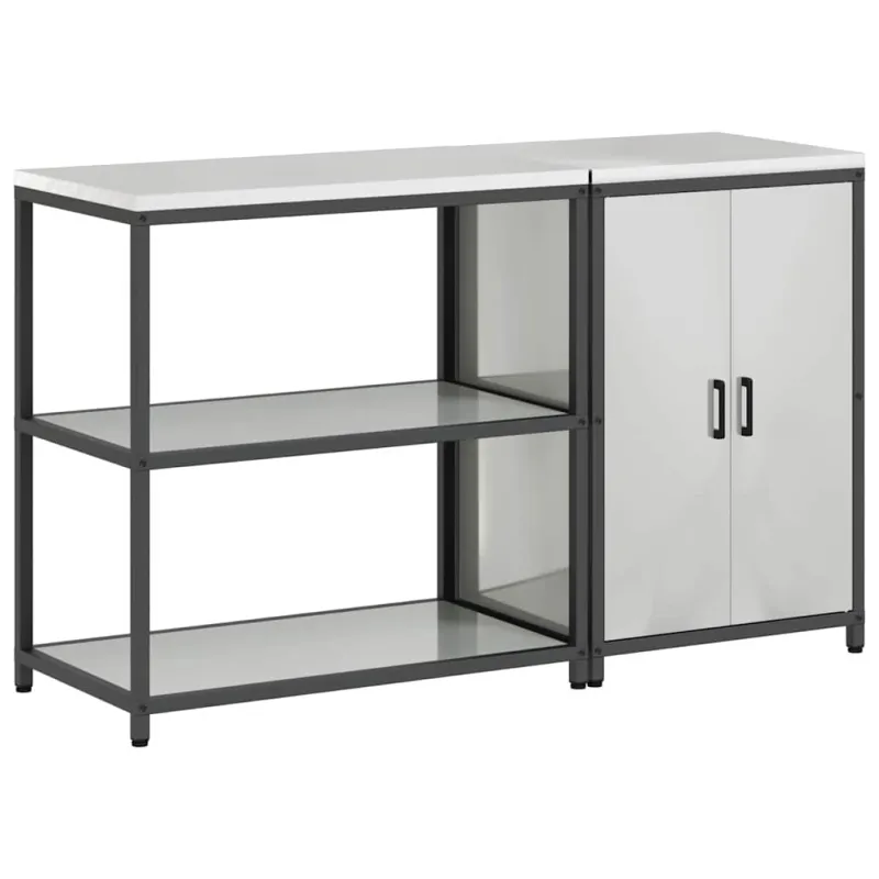 Virtuvės saugojimo rinkinys HATTEM 2 pcs Sidabrinė