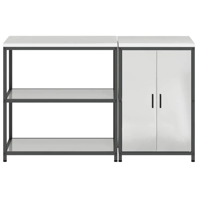 Virtuvės saugojimo rinkinys HATTEM 2 pcs Sidabrinė