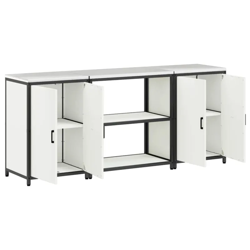 Virtuvės saugojimo rinkinys HATTEM 3 pcs Balta