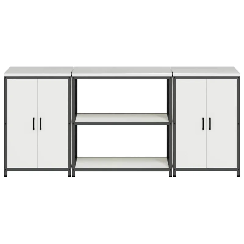 Virtuvės saugojimo rinkinys HATTEM 3 pcs Balta