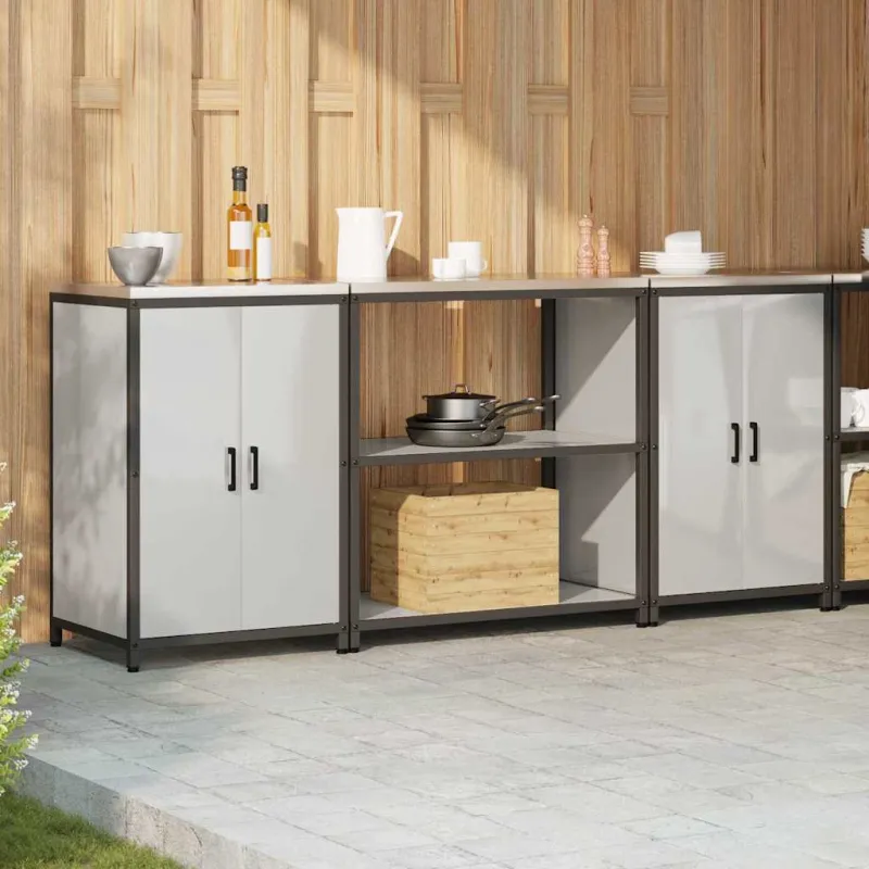 Virtuvės saugojimo rinkinys HATTEM 3 pcs Sidabrinė