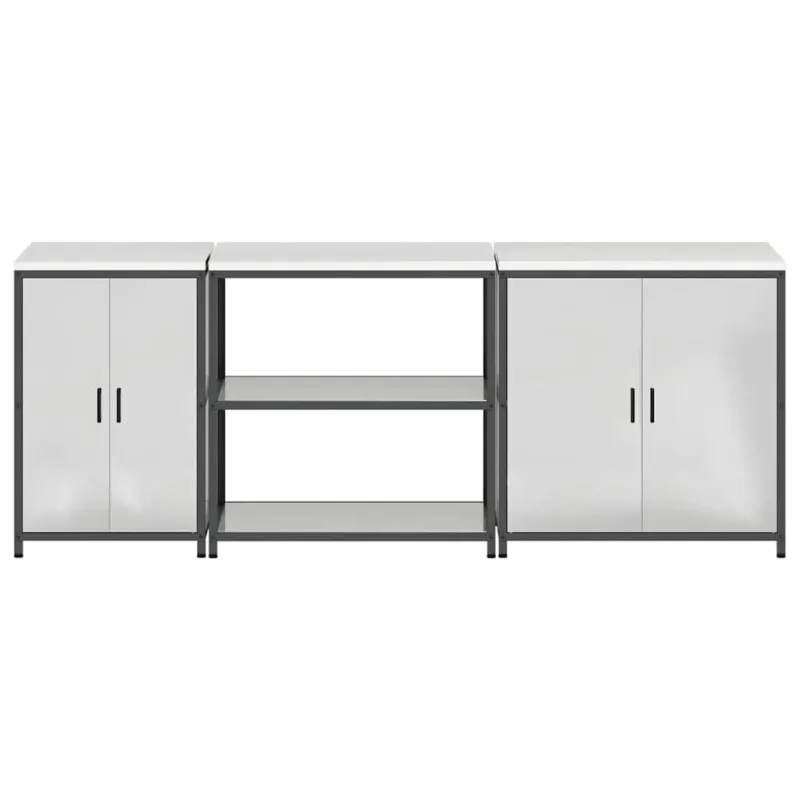 Virtuvės saugojimo rinkinys HATTEM 3 pcs Sidabrinė