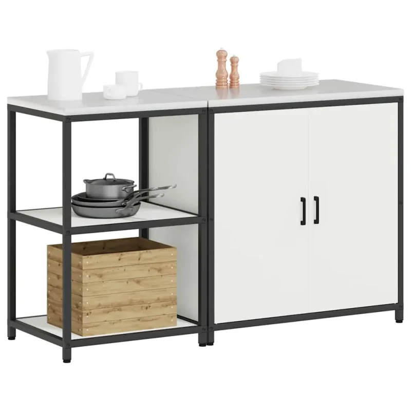 Virtuvės saugojimo rinkinys HATTEM 2 pcs Balta