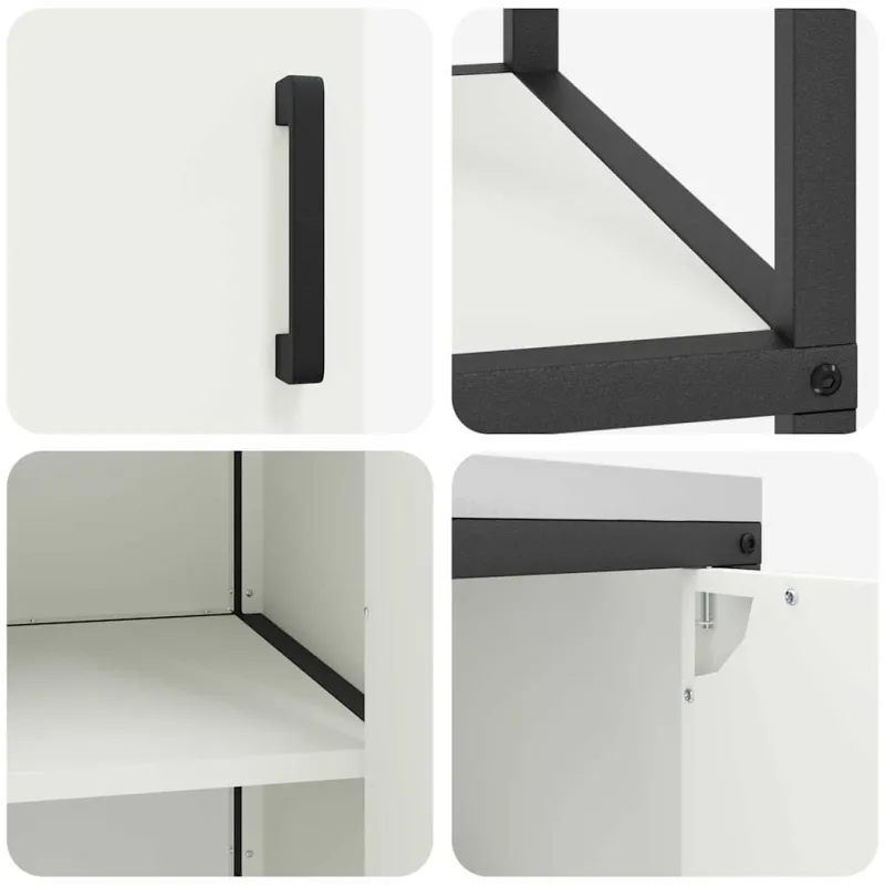 Virtuvės saugojimo rinkinys HATTEM 2 pcs Balta