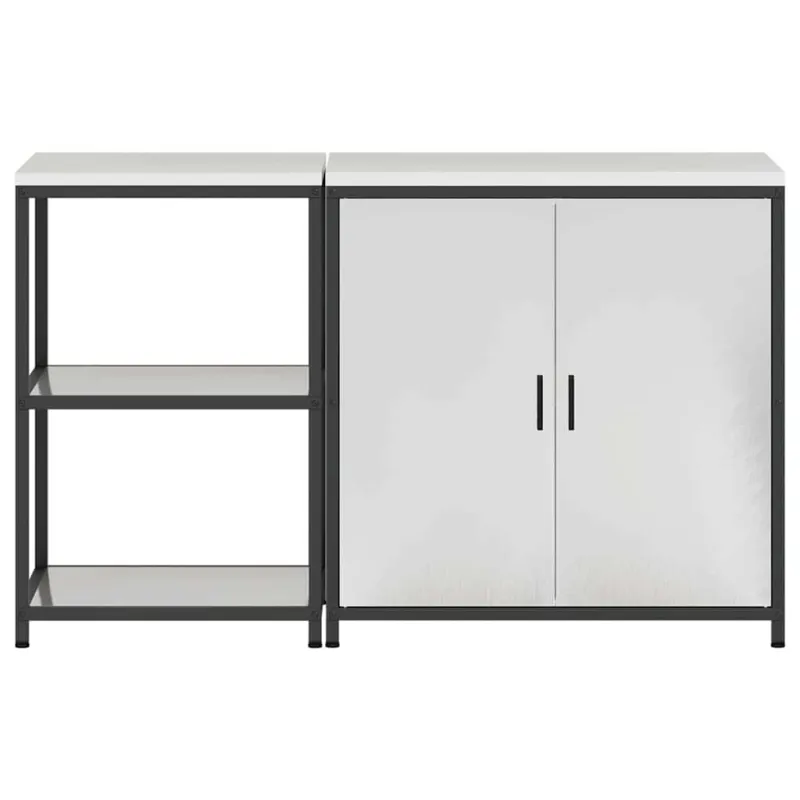 Virtuvės saugojimo rinkinys HATTEM 2 pcs Sidabrinė