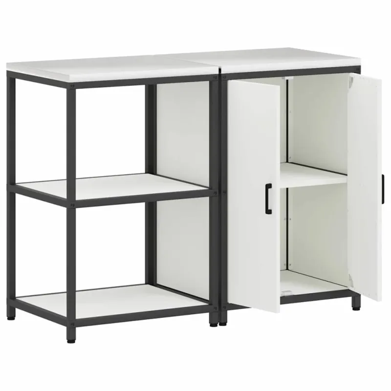 Virtuvės saugojimo rinkinys HATTEM 2 pcs Balta