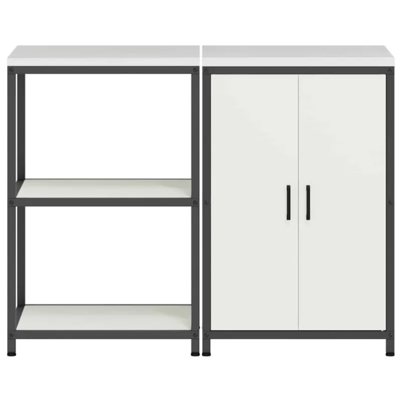 Virtuvės saugojimo rinkinys HATTEM 2 pcs Balta