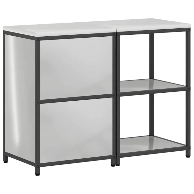 Virtuvės saugojimo rinkinys HATTEM 2 pcs Sidabrinė
