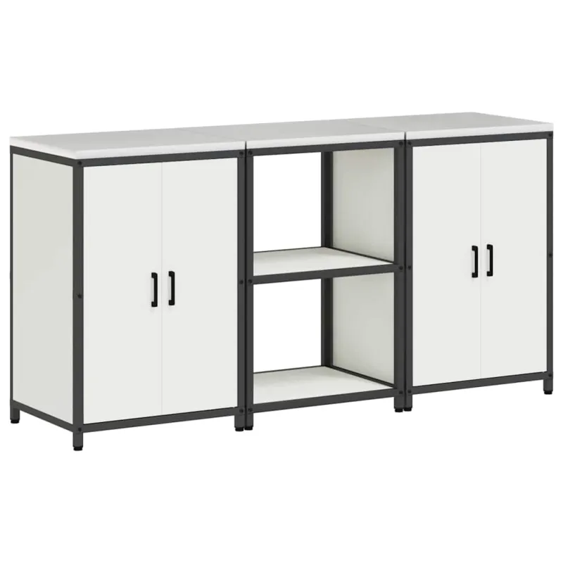 Virtuvės saugojimo rinkinys HATTEM 3 pcs Balta