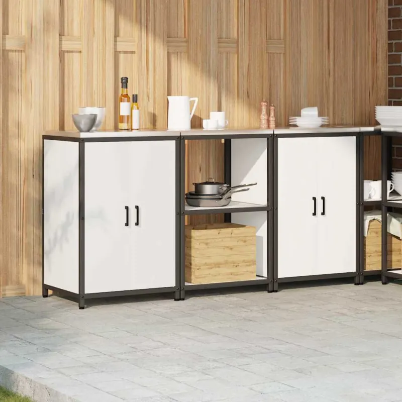 Virtuvės saugojimo rinkinys HATTEM 3 pcs Balta