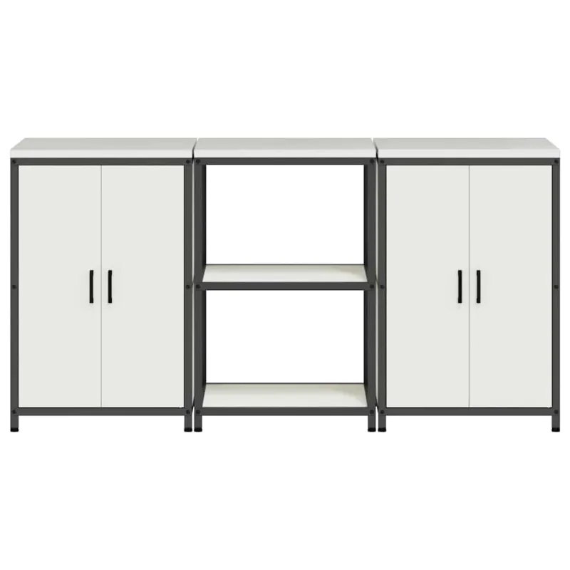 Virtuvės saugojimo rinkinys HATTEM 3 pcs Balta