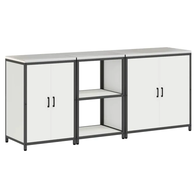 Virtuvės saugojimo rinkinys HATTEM 3 pcs Balta