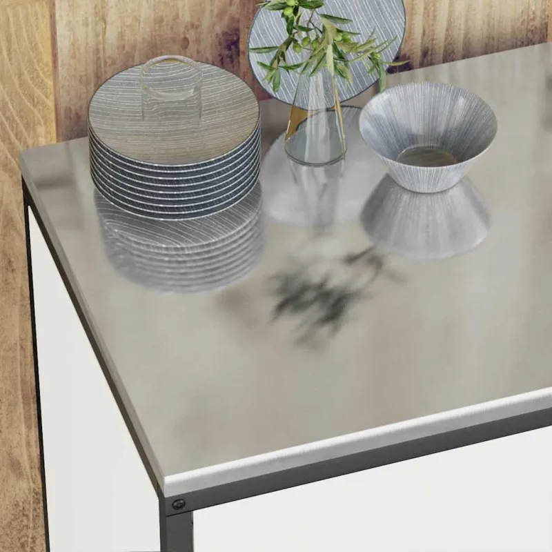 Virtuvės saugojimo rinkinys HATTEM 3 pcs Balta