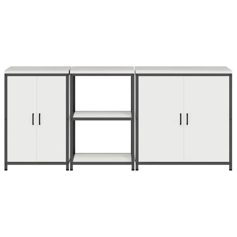 Virtuvės saugojimo rinkinys HATTEM 3 pcs Balta