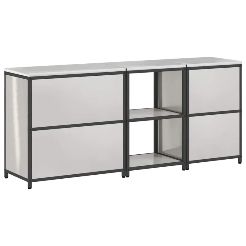 Virtuvės saugojimo rinkinys HATTEM 3 pcs Sidabrinė