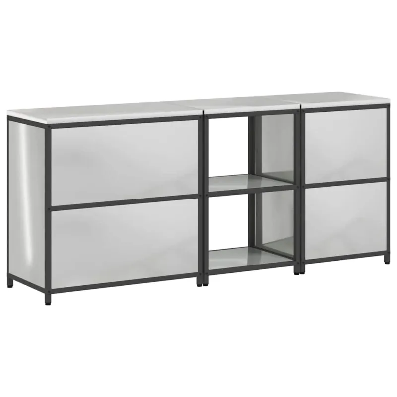 Virtuvės saugojimo rinkinys HATTEM 3 pcs Sidabrinė
