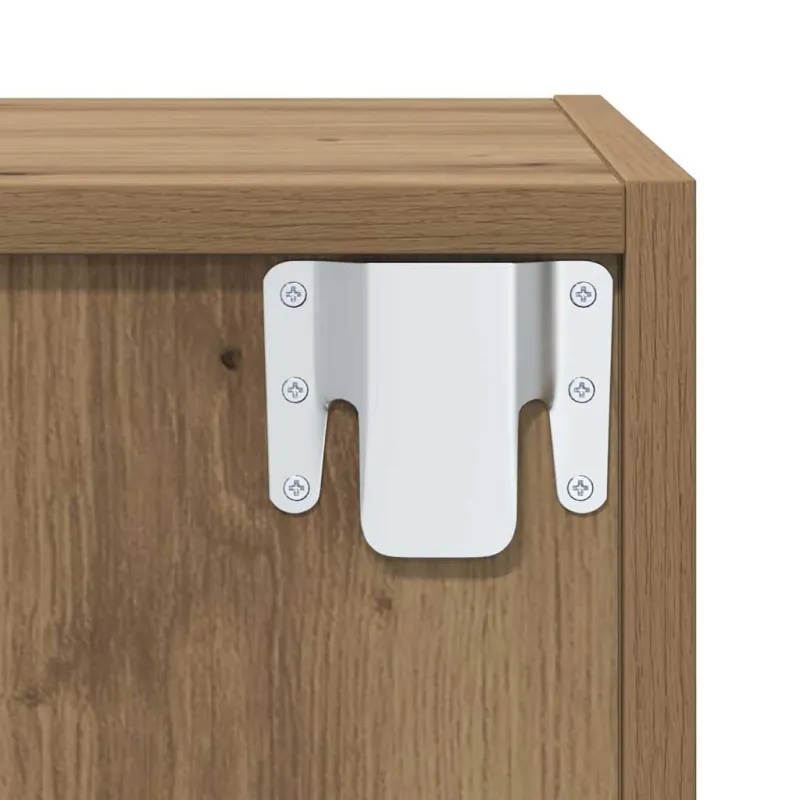 TV spintelių komplektas 4 pcs Amatininkų ąžuolas