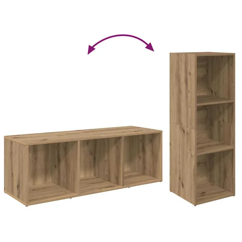 TV spintelių komplektas 4 pcs Amatininkų ąžuolas