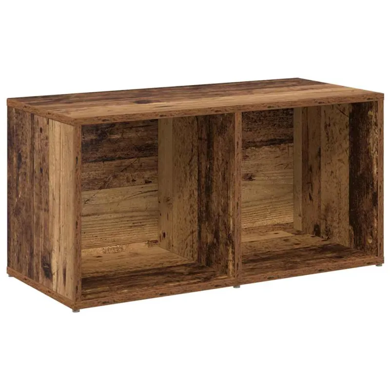 TV spintelių komplektas 4 pcs Senovinis medis 37 x 37 x 72 cm