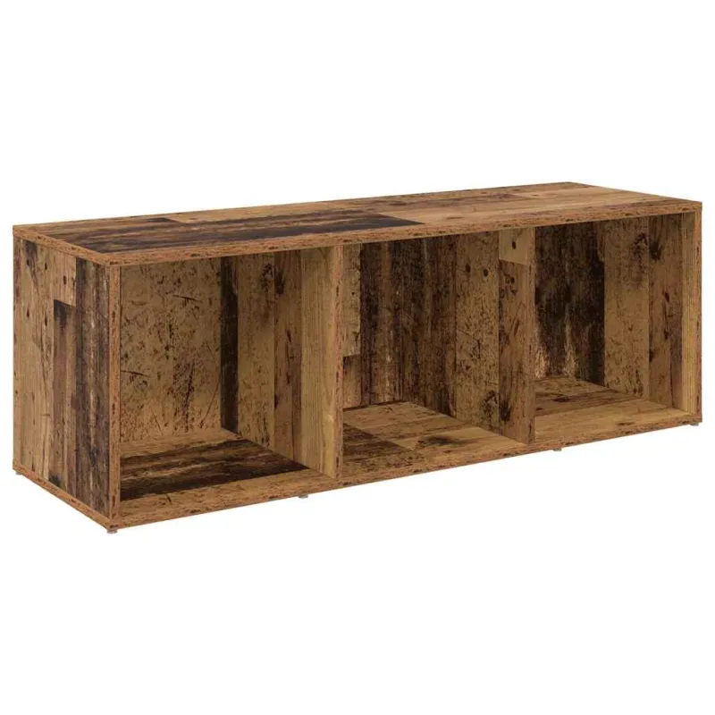TV spintelių komplektas 2 pcs Senovinis medis 107 x 35 x 37 cm