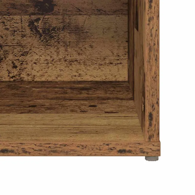TV spintelių komplektas 2 pcs Senovinis medis 107 x 35 x 37 cm