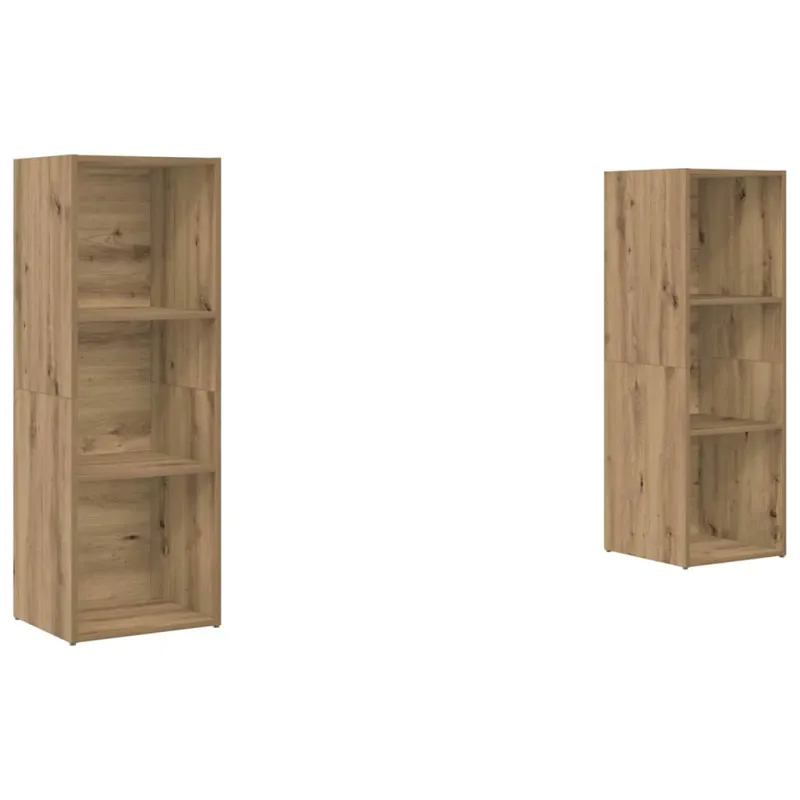 TV spintelių komplektas 2 pcs Amatininkų ąžuolas