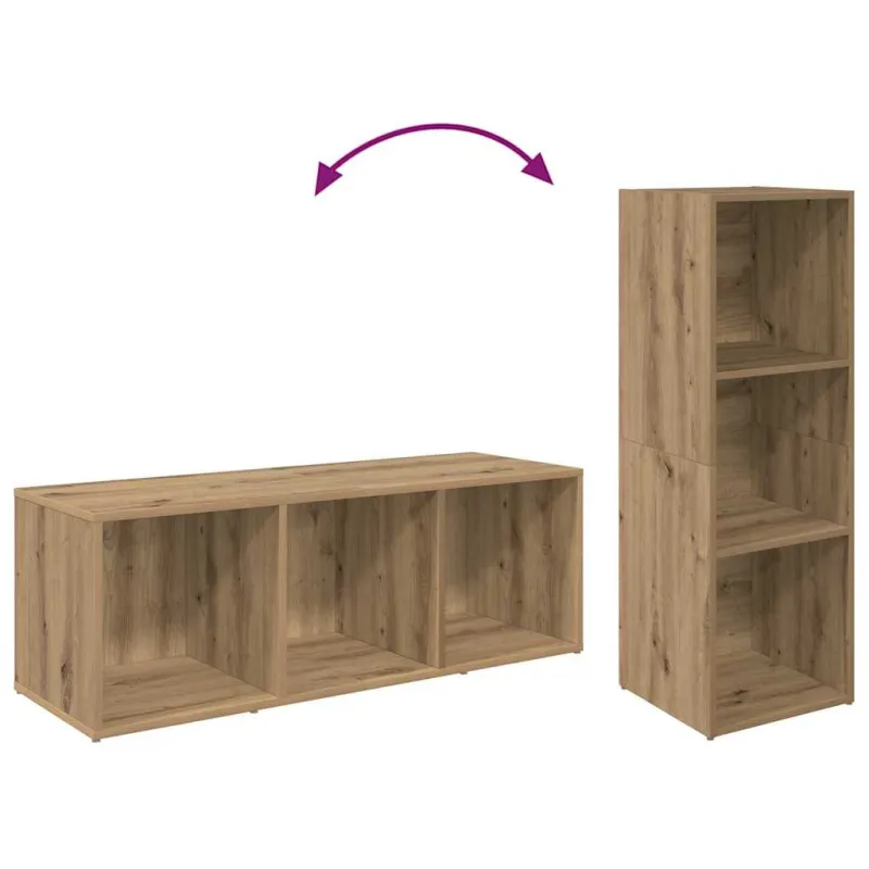 TV spintelių komplektas 2 pcs Amatininkų ąžuolas