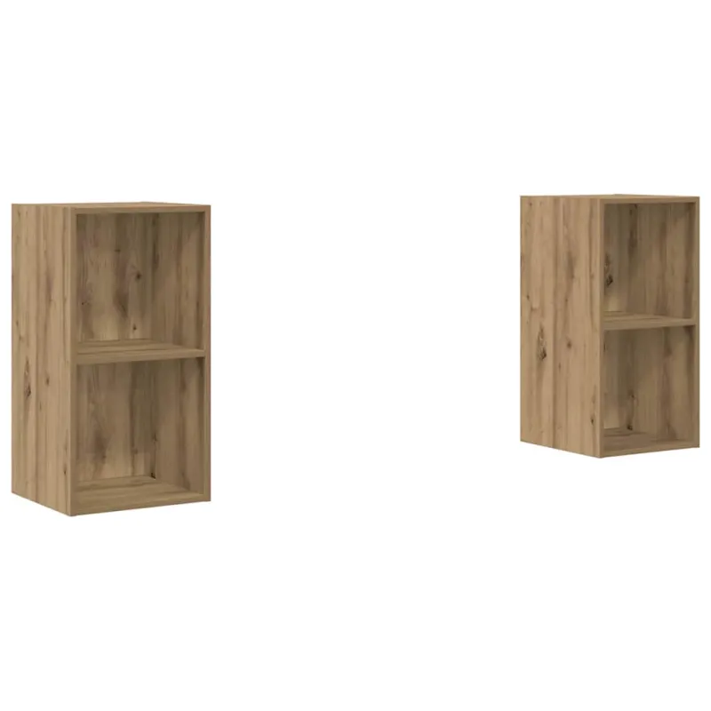 TV spintelių komplektas 2 pcs Amatininkų ąžuolas