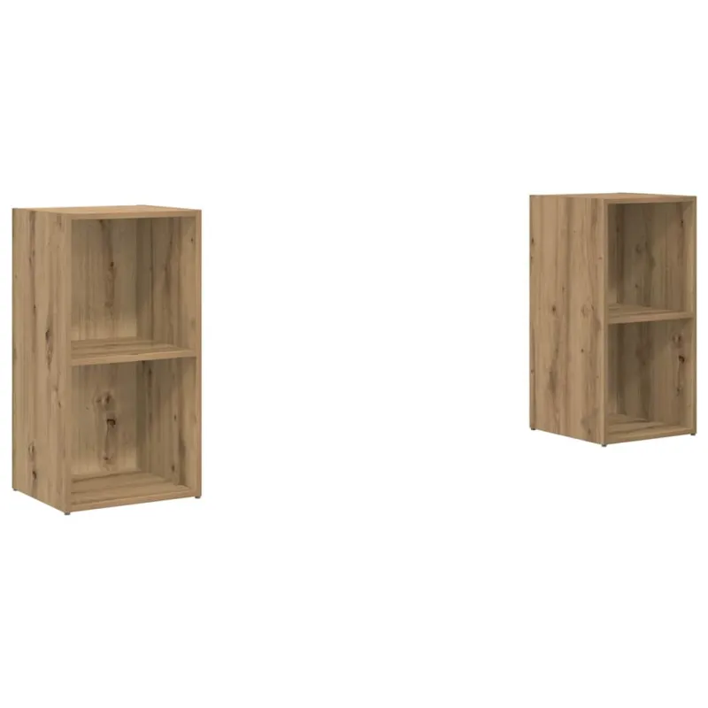 TV spintelių komplektas 2 pcs Amatininkų ąžuolas