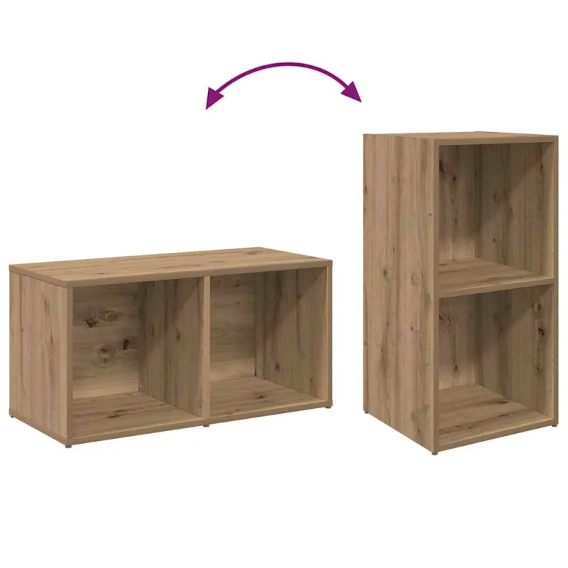 TV spintelių komplektas 2 pcs Amatininkų ąžuolas