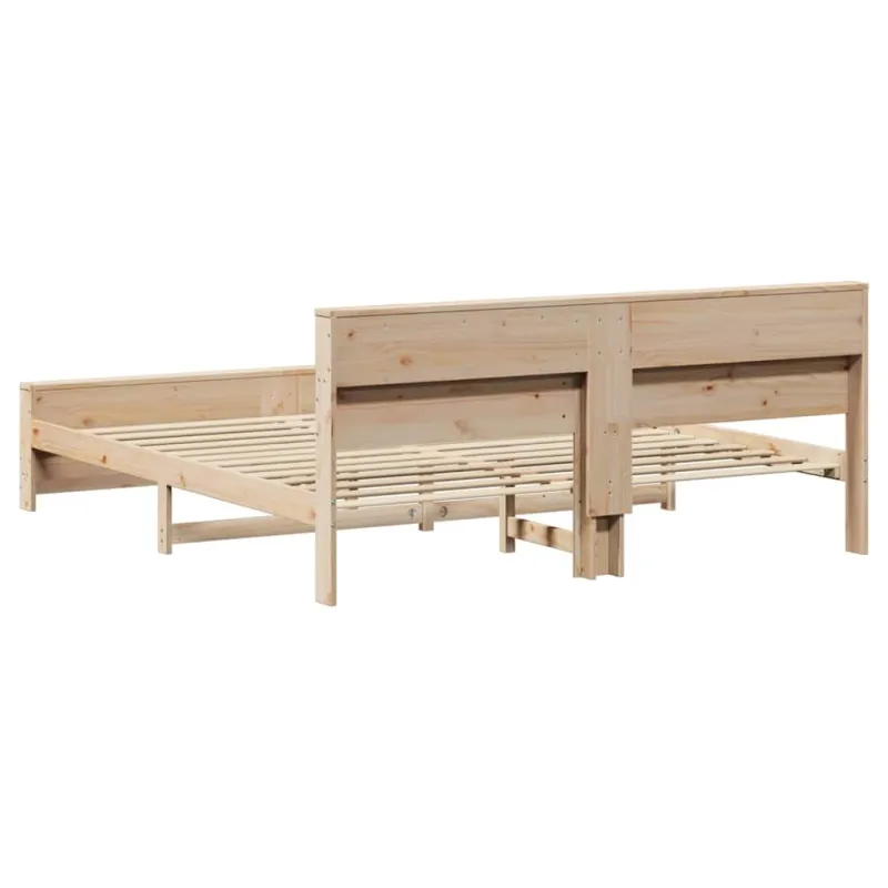 Lovos rėmas su galvūgalio Ruda 180 x 200 cm Apdirbta mediena