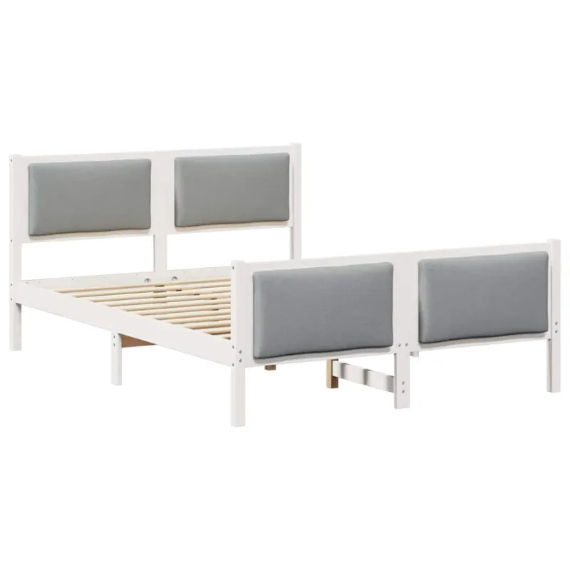 Lovos rėmas su galvūgalio Šviesiai pilka 150 x 200 cm audinys