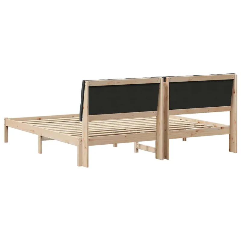 Lovo rėmas su apmuštu galvūgaliu Ruda 200 x 200 cm
