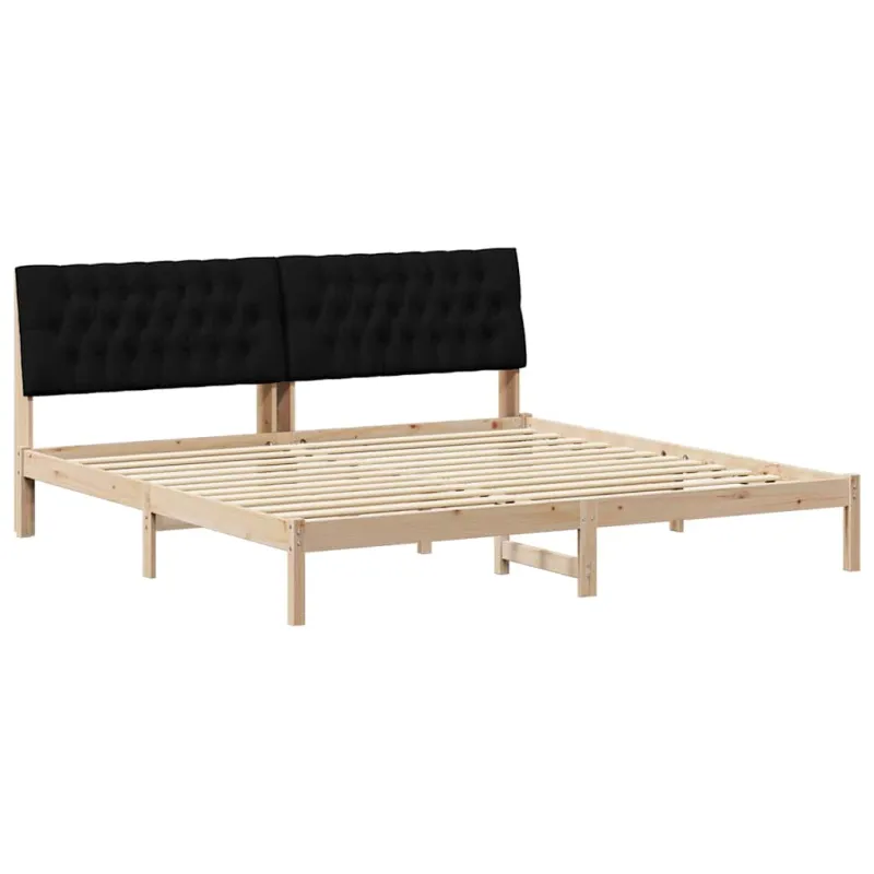 Lovo rėmas su apmuštu galvūgaliu Ruda 200 x 200 cm