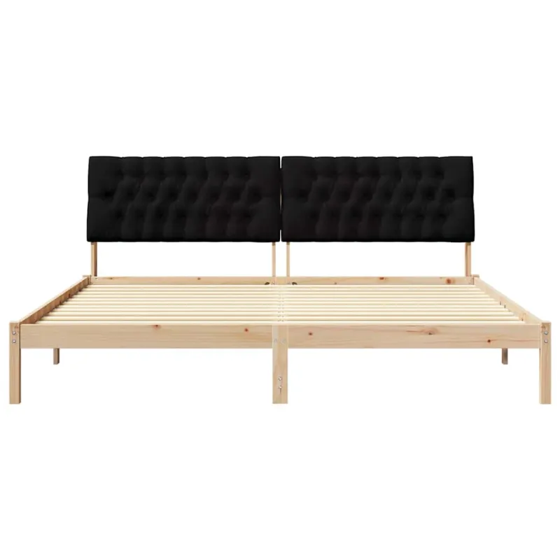 Lovo rėmas su apmuštu galvūgaliu Ruda 200 x 200 cm