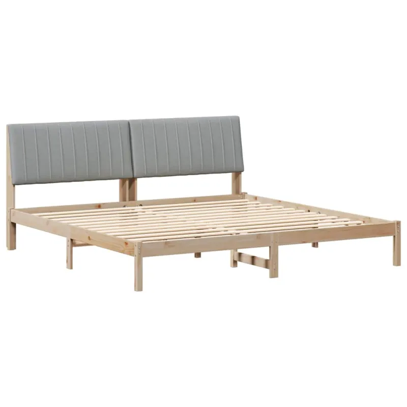 Lovos rėmas Ruda 200 x 200 cm Kietos pušies mediena