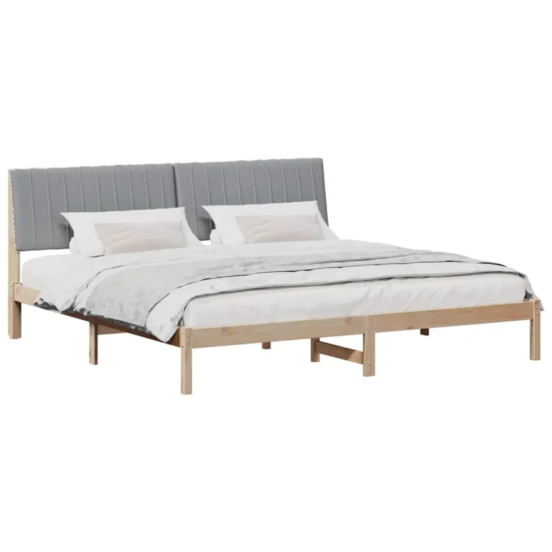 Lovos rėmas Ruda 200 x 200 cm Kietos pušies mediena