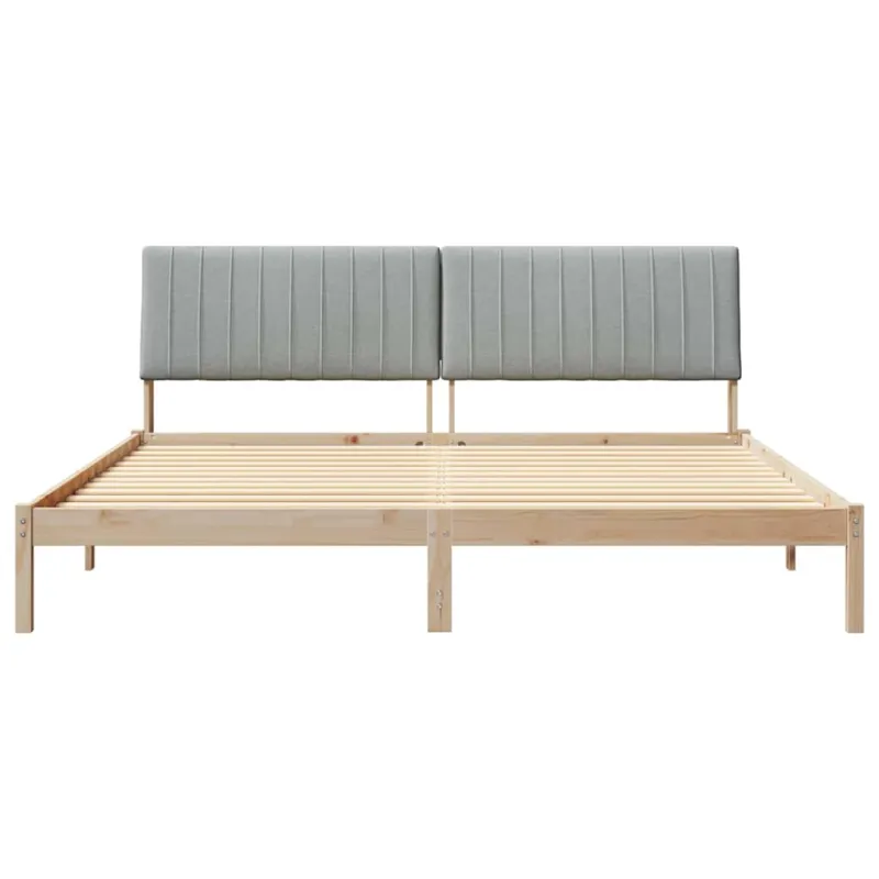 Lovos rėmas Ruda 200 x 200 cm Kietos pušies mediena