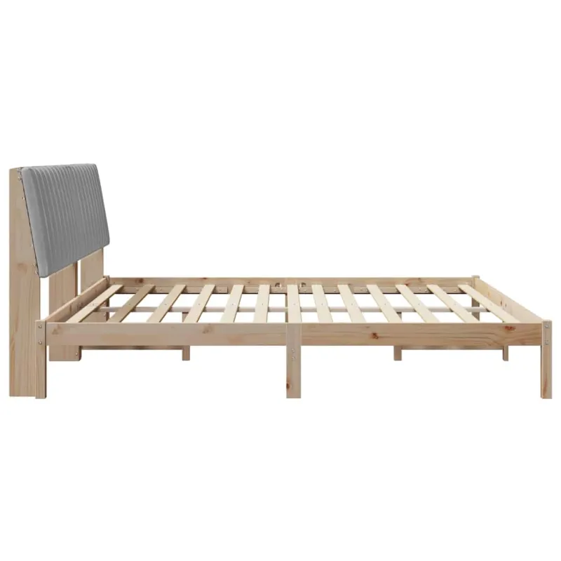 Lovos rėmas Ruda 200 x 200 cm Kietos pušies mediena