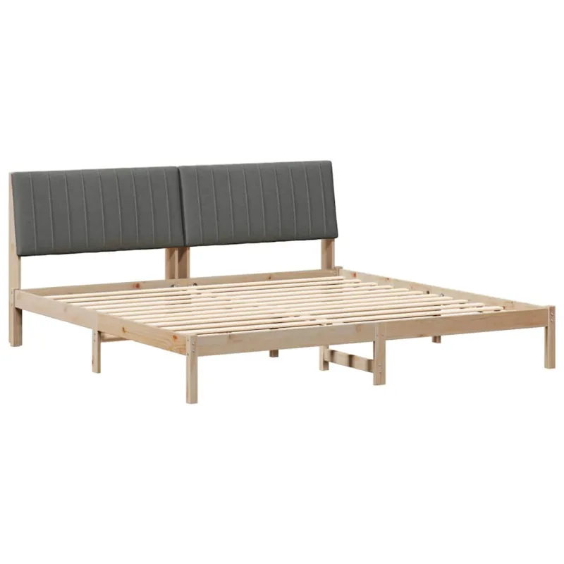 Lovos rėmas Ruda 200 x 200 cm Kietos pušies mediena