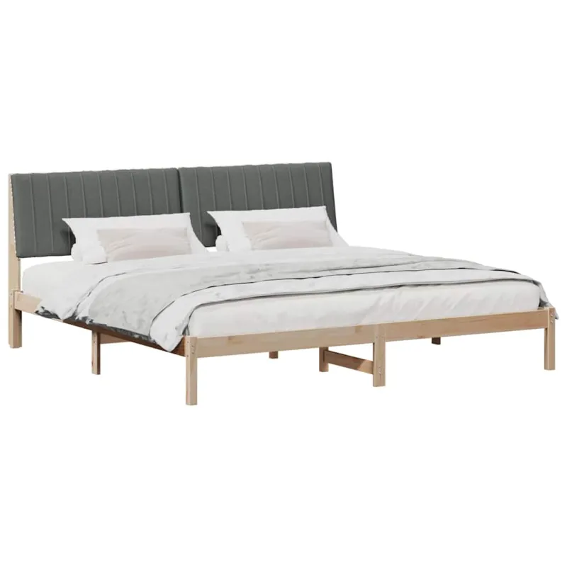 Lovos rėmas Ruda 200 x 200 cm Kietos pušies mediena