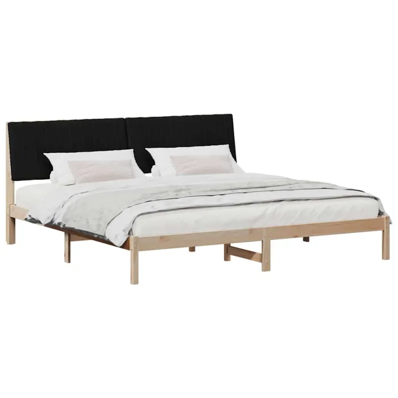 Lovos rėmas Ruda 200 x 200 cm Kietos pušies mediena