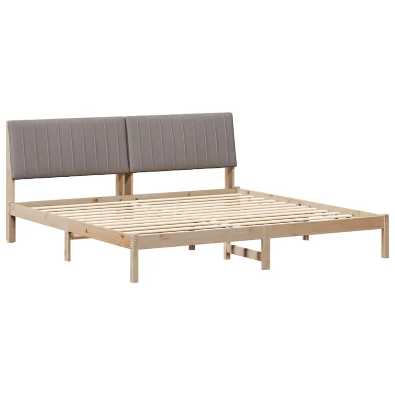 Lovos rėmas Ruda 200 x 200 cm Kietos pušies mediena