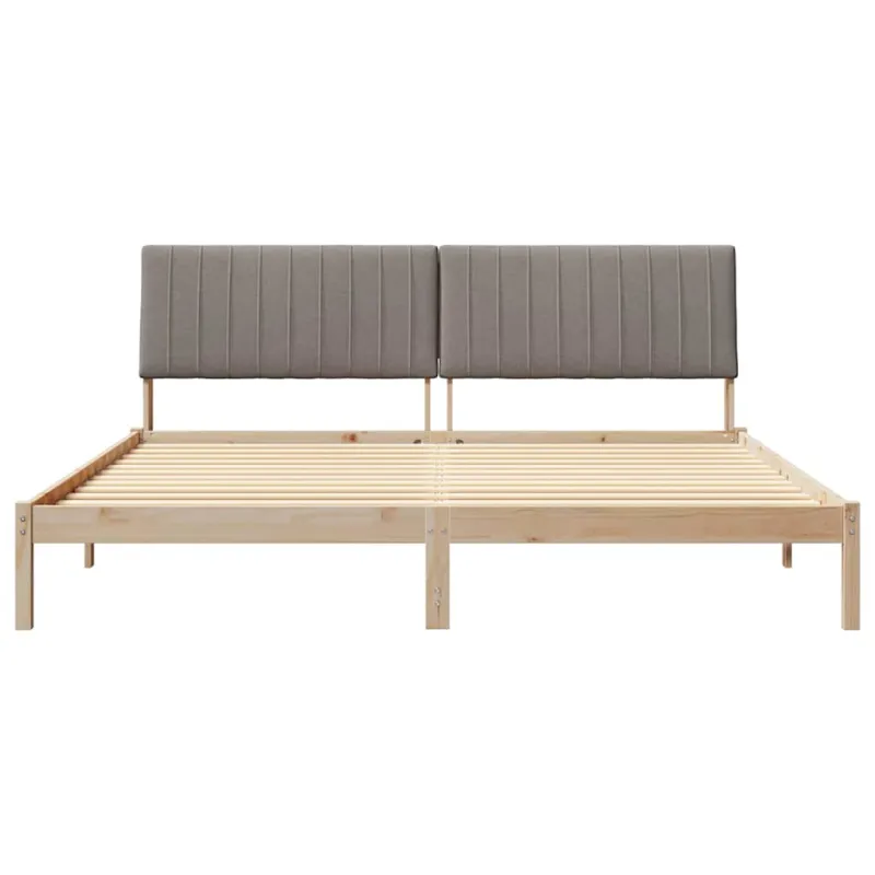 Lovos rėmas Ruda 200 x 200 cm Kietos pušies mediena