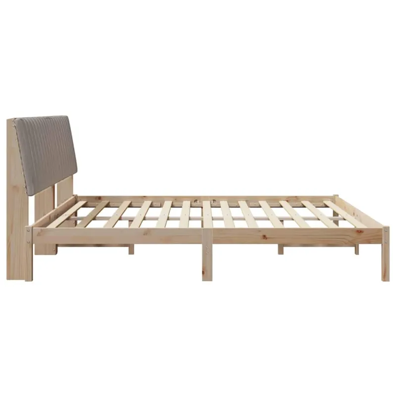Lovos rėmas Ruda 200 x 200 cm Kietos pušies mediena