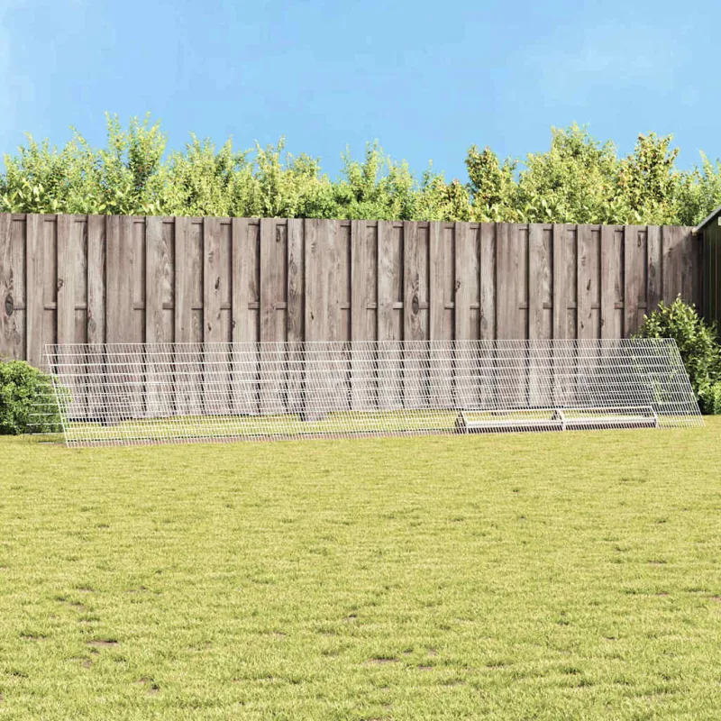 Vištų narvas Sidabro 650 x 100 x 85 cm Cinkuota plienas