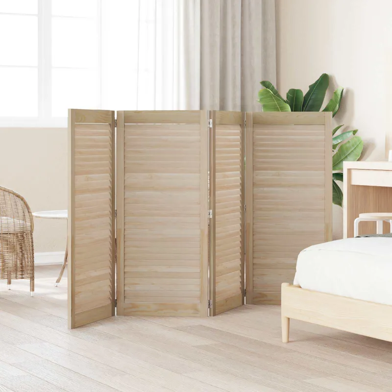 Spintelės durys su durimis 4 pcs Natūrali 49,5 x 2,1 x 110 cm