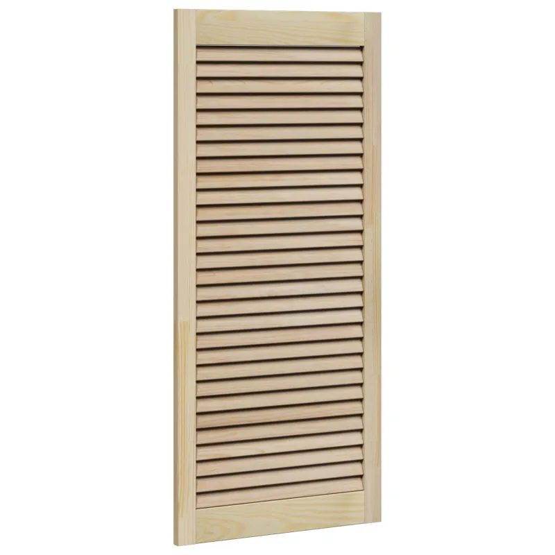 Spintelės durys su durimis 4 pcs Natūrali 49,5 x 2,1 x 110 cm