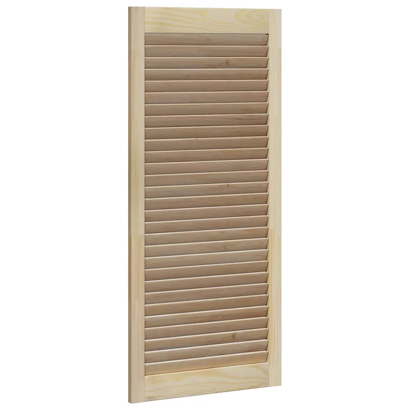 Spintelės durys su durimis 4 pcs Natūrali 49,5 x 2,1 x 110 cm