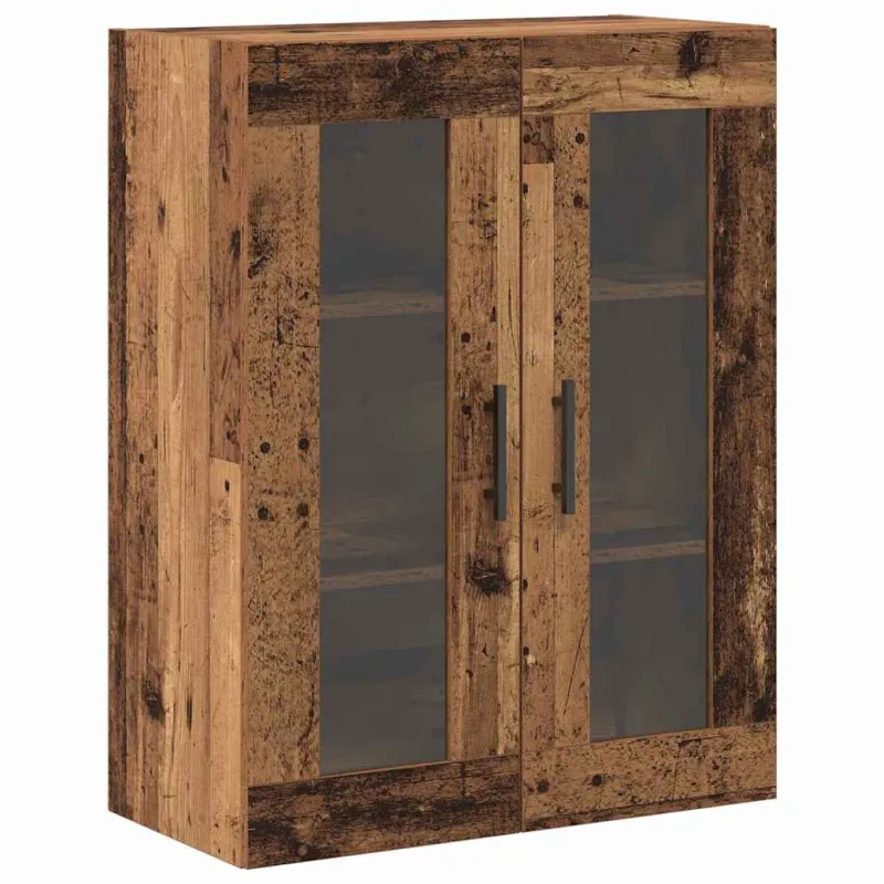 Sieniniai spintelės 2 pcs Sena mediena 69,5 x 34 x 90 cm